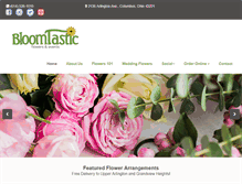 Tablet Screenshot of bloomtastic.com